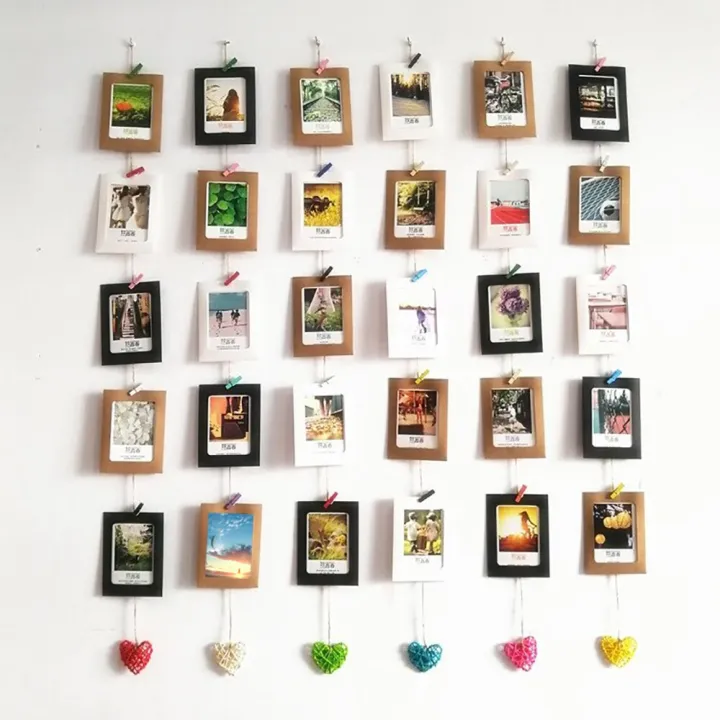 small wooden picture frames to decorate