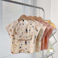 【CW】 Children Accessories Newborn Feeding Eating Bibs with Sleeveless Infant Dining Anti-dirty Apron