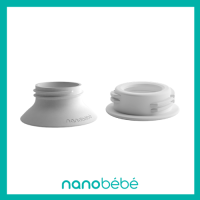 nanobebe Breast Pump Adapter - นาโนเบเบ้ ข้อต่อกรวยปั๊มคอกว้าง