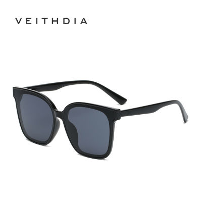 VEITHDIA แว่นตากันแดดตกแต่งสี่เหลี่ยม Kacamata Gaya Retro แบบเรียบง่ายใหม่สำหรับผู้ชายและผู้หญิง S21122