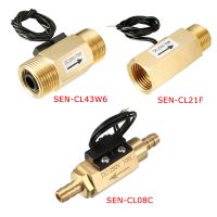 1PCS DC250V 70W Water Flow Sensor G1/2 Or G3/4 Hall Effect Liquid Sensor Switch Meter 2.5-30L/Min 1.2-12L/Min Brass Tone