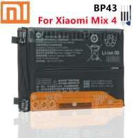 Original Xiaomi แบตเตอรี่2250X2MAh แบตเตอรี่ BP43สำหรับ Xiaomi Mix 4 BP43แบตเตอรี่ศัพท์มือถือเครื่องมือฟรี