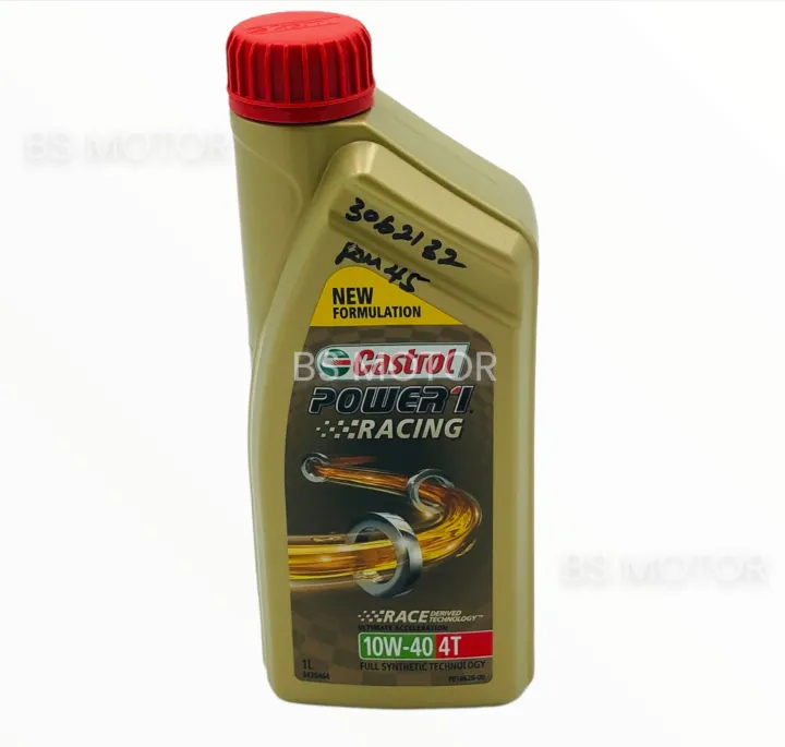 100 Original Castrol Power 1 Racing 4t Fully Synthetic 10w 40 Lazada