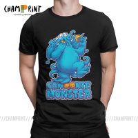 Cthookie Monster T Shirt for Men  T Shirt Cookie Monster  Cthulhu Lovecraft Cartoon Funny Tee Shirt |T-Shirts|   - AliExpress