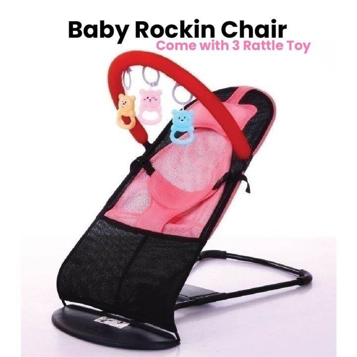 WonderNest Foldable Baby Bouncer Chair Baby Balance Chair Rocker 宝宝摇篮椅