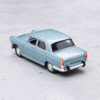 Diecast Metal Model Car 143 Scale for PEUGEOTs 404 1970 Simulation Alloy Vehicle Static Scene Display Collection