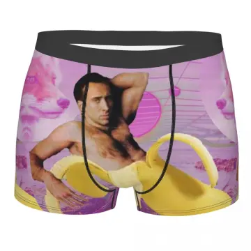 Banana Cartoon Funny Underpants Breathbale Panties Male Underwear Print  Shorts Boxer Briefs - AliExpress