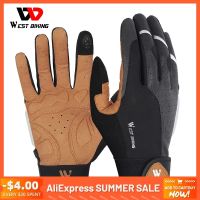 hotx【DT】 WEST BIKING Cycling Gloves Fingers MTB Road Mountain Half