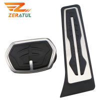 Zeratul สแตนเลสเหยียบรถอัตโนมัติก๊าซเบรกเหยียบอุปกรณ์เสริมฝาครอบสำหรับ BMW 1 2 Series F40 2020 2021 F45 F46 2015 - 2021