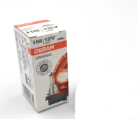 จัดส่งเร็ว H8 12V หลอดไฟหน้ารถ หลอดไฟ หลอดไฟ H8  12V 35W   OSRAM แท้