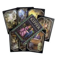 Fin De Siecle Kipper Oracle Cards Fortune Telling Divination Deck English Vision Edition Tarot Board Playing Game For Party-Sediue