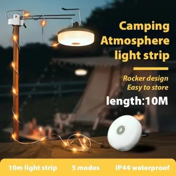 Outdoor Camping LED Lighting Tent Light Atmosphere Light Camp Decorative  Light String Camping Light USB String Light