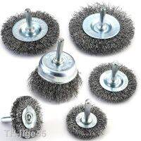 2023☄ Wire brush wheel cup set 6 piece set suitable for 1/4 inch (about 0.3 cm) thick carbon steel crimping wire