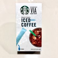 Iced Coffee Starbucks VIA Ready Brew 5 sticks กาแฟสำเร็จรูปพร้อมชงสตาร์บัคส์
