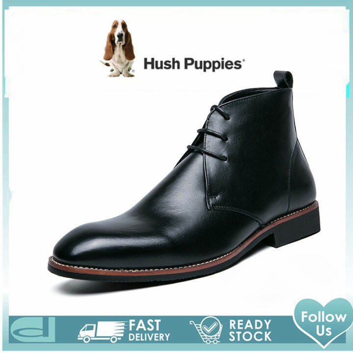 Hush puppies high hotsell ankle shoes