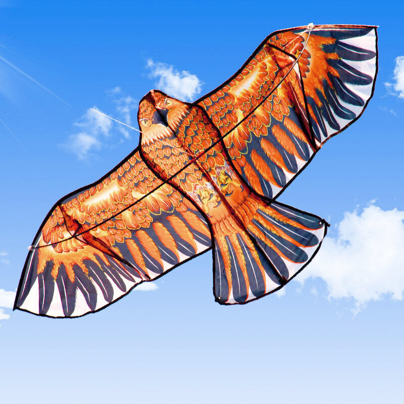 1PC Flat Eagle Bird Kite Children Flying Bird Kites Outdoor Garden Toy JB 