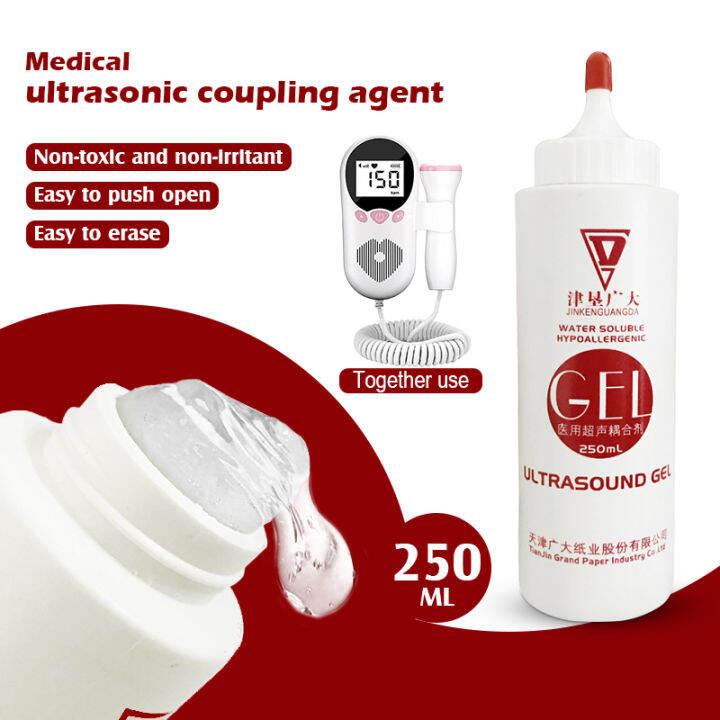 250ml Ultrasound Gel Coupling Agent Multifunctional Harmless For RF