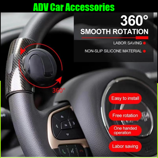 Car Steering wheel 360°knob steering wheel booster ball universal onehanded steering ball