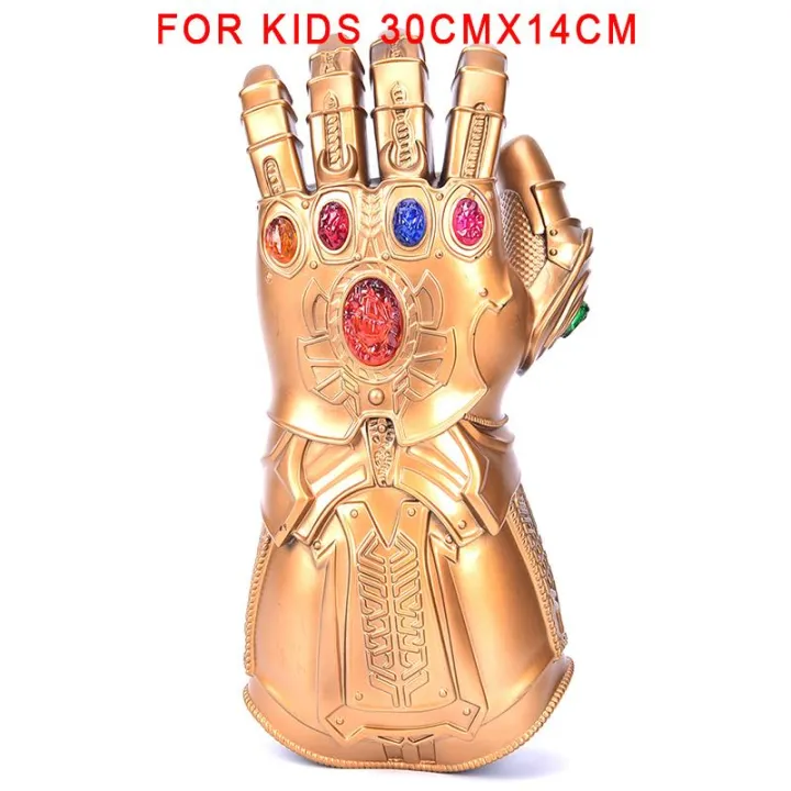 ZNPNXN Avengers Thanos Infinity Gauntlet LED Gloves Light Up Cosplay ...