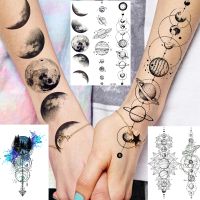 hot！【DT】ﺴ☈❃  Transfer Star Temporary Sticker Kids Men Wolf Tattoos Foream Arm Tato