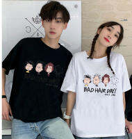 (S-3XL)BK-501**เสื้อยืดแขนสั้นพร้อมส่ง 10สี ลายการ์ตูน ขายดีตามเทรนต์ ลายน่ารัก สีสันสดใส่น่ารัก ใส่ได้ทั้งหญิงและชาย