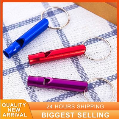 Outdoor Metal Multifunction Whistle Pendant With Keychain Mini Size For Outdoor Hiking Для Кемпинга Emergency Survival Whistles Survival kits