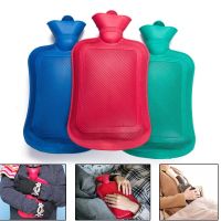 Portable Thick Hot Water Bottle Rubber Winter Warm Hot Water Bag Hand Warmer Girls Pocket Hand Feet Warm Water Bottle 1PC