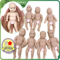 【YF】 6inch Mini Baby Reborn Full Silicone Body Sleeping Toy Infant Accessories Room Decoration Eco-friendly Blank Kit  Unpainted Doll