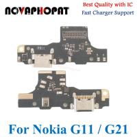 Novaphopat บอร์ดชาร์จไมค์ไมโครโฟนช่องเสียบปลั๊กแท่นชาร์ท USB G21 G11สำหรับ Nokia