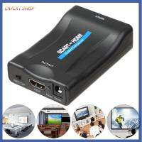 CAYCXT SHOP ชุดสคาร์ทไปเป็นเอชดีเอ็มไอแปลงสัญญาณเสียงระดับสูง,กล่องพลาสติก HDTV Sky เข้ากันได้กับเสียงวิดีโอดีวีดี