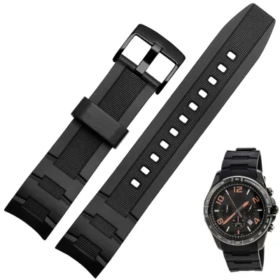 For Casio 5468 EDIFICE EFR-303304 EFR-516PB EFR-516 Silicone Rubber celet Resin Watch Strap 22mm Watchband Waterproof Belt