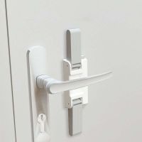 Buckle Rotation Proof Anti-pinch Protection Lock Baby Safety Lock Door Stopper Lock Security Lock Door Lever Lock