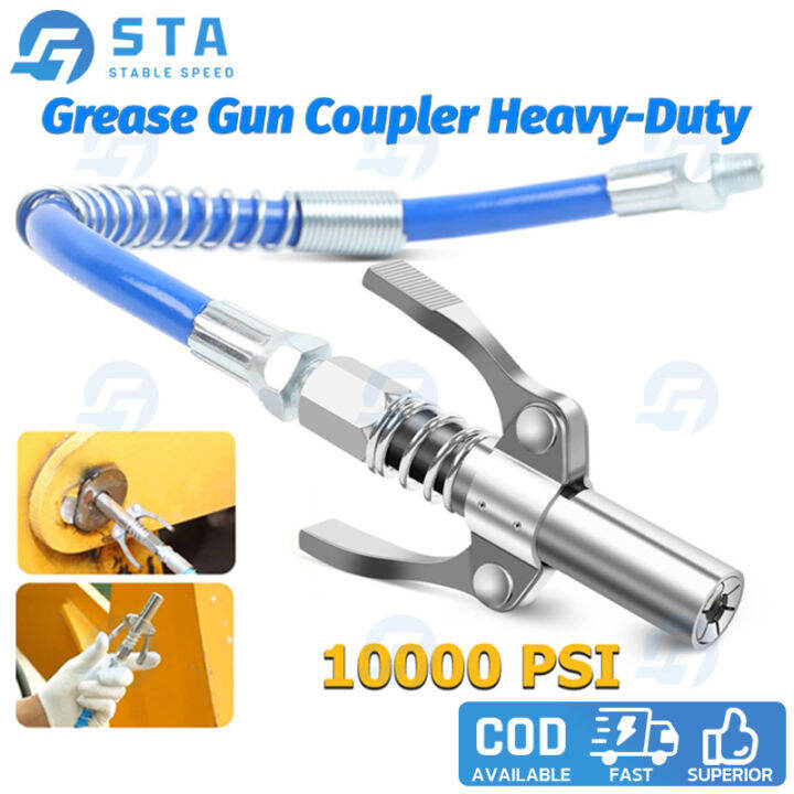 【Limited Time Offer】10000 PSI Grease Gun Coupler HeavyDuty original