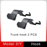 สำหรับ Tesla รุ่น Y Trunk Hook ตะขอที่นั่งด้านหลังอุปกรณ์เสริมการปรับเปลี่ยนภายใน Artifact