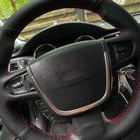 Car Steering Wheel Cover For Peugeot 508 2011-2018 508 SW 2011 2012 2013 2014 - 2018 DIY Hand-Stitched Microfiber leather