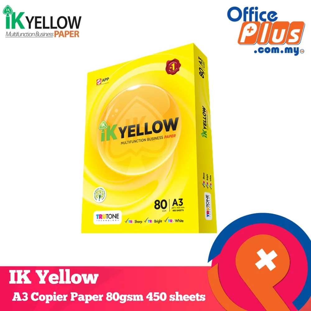 大人気新品 Business Multifunction Yellow IK Paper Sheets 450 80gsm A3 紙製品・封筒 -  flaviogimenis.com.br