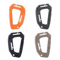 Plastic Mountaineering Buckle Clip Hanging Keychain