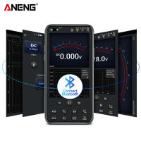 AN9002บลูทูธมัลติมิเตอร์แบบดิจิตอล Auto-Range Professional 6000นับ MultimTrue RMS Acdc เครื่องทดสอบแรงดันไฟฟ้าในปัจจุบัน