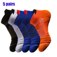 5PairsLot Coolmax Cotton Socks Man Women Sport Running Sock Cycling Riding Bicycle Bike Football Breathable basketball Sox