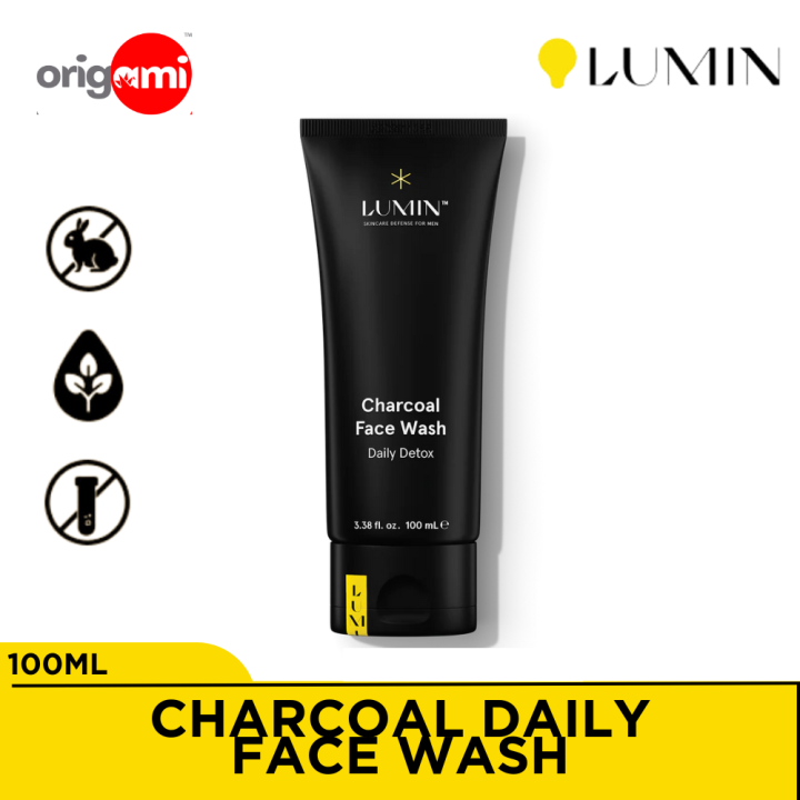 Lumin Charcoal Daily Face Wash Daily Detox Lazada PH