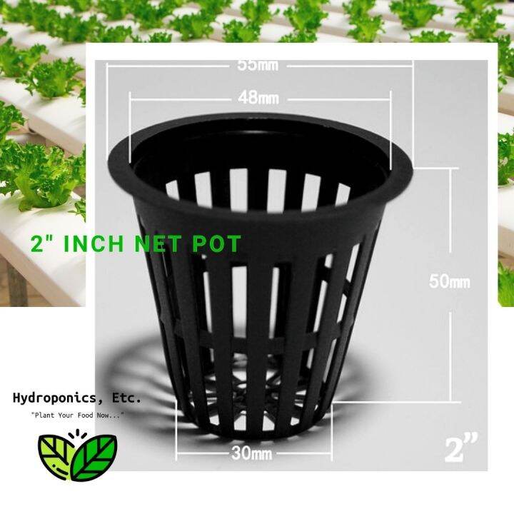 Hydroponics Net Pot 2" Inch Size by Hydroponics, Etc. Lazada PH