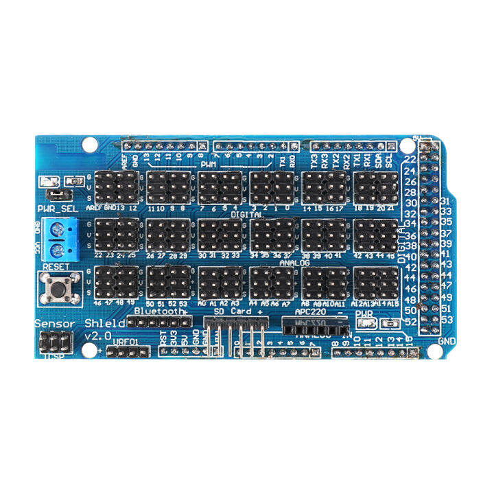 For Arduino MEGA Sensor Shield V1.0 V2.0 Dedicated Expansion ...