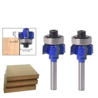 10PCS 6mm Shank เครื่องตัดมิลลิ่งงานไม้คุณภาพสูง R1mm R2mm R3mm Trimming Knife Edge Trimmer 4 ฟันไม้ Router Bit