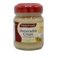 อย่างฟิน? Masterfoods Horseradish Cream Jar 175g มาสเตอร์ฟู้ดส์ขวดครีมฮอร์สแรดิช?