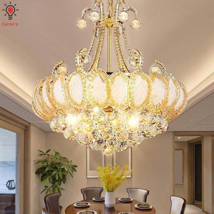 Luxury Crystal Chandeliers Led Lamp For Living room Bedroom Corridor Kitchen Modern Ceiling