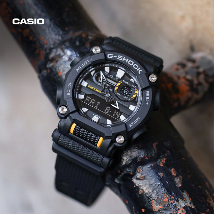 casio-ga-900โลหะแปดเหลี่ยมนาฬิกากีฬา-g-shock-casio