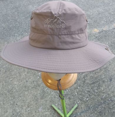 หมวกบักเก็ต หมวกเดินป่า มาสาย bucket ปรับขนาดให้เล็กได้ มีช่องระบายอากาศไม่ร้อนไม่อับ