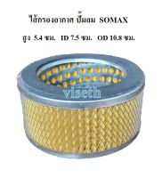 ⚙️[พร้อมส่ง] ไส้กรองอากาศ Air filter ปั๊มลม SOMAX แบบลูกสูบ