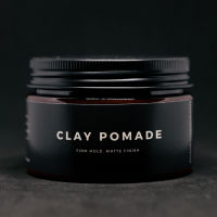 Clay Pomade By Silver Lining Men Supply ผลิตภัณฑ์จัดแต่งทรงผม Homebrewed Pomade สัญชาติไทย #โพเมด #พอมเมด