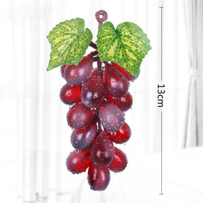 Decor Wedding Wine Hanging Vintage Props Clusters Rubber For Fruit Bundles Decorative Grapes Grape Mini
